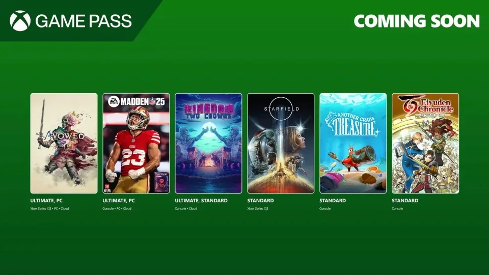 Microsoft Game Pass’e Avowed ve Madden NFL 25’i getiriyor
