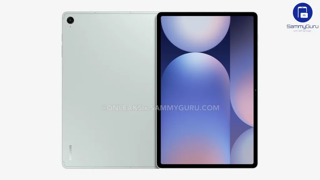 Galaxy Tab S10 FE+’ın tasarımı görseller ve video ile ortaya çıktı