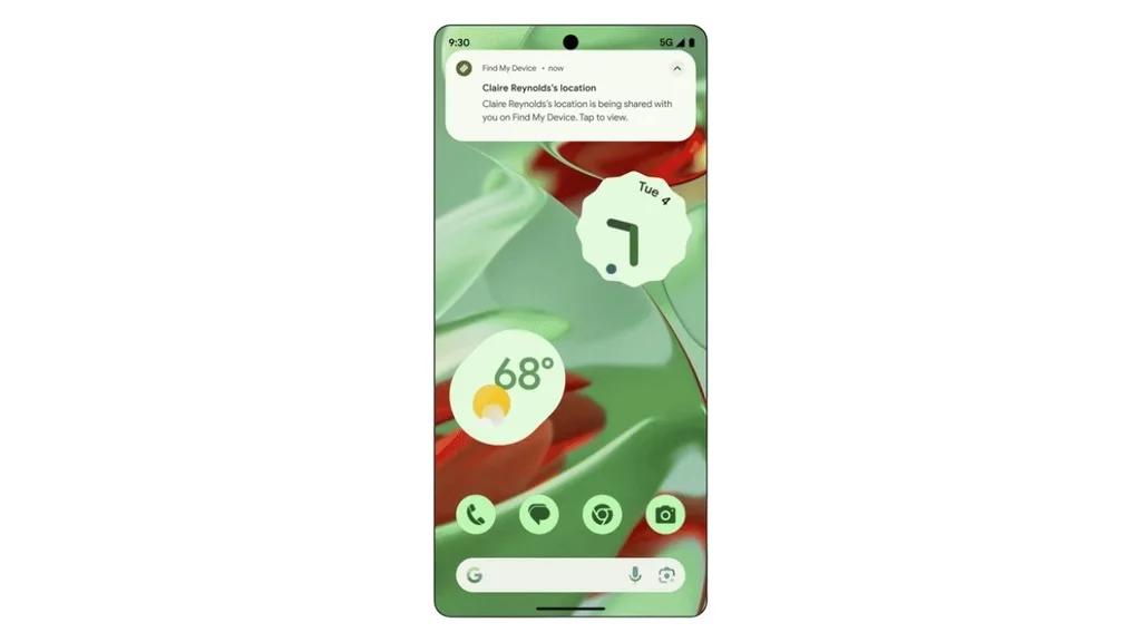 Google Cihazımı Bul, artık konum paylaşımını destekliyor