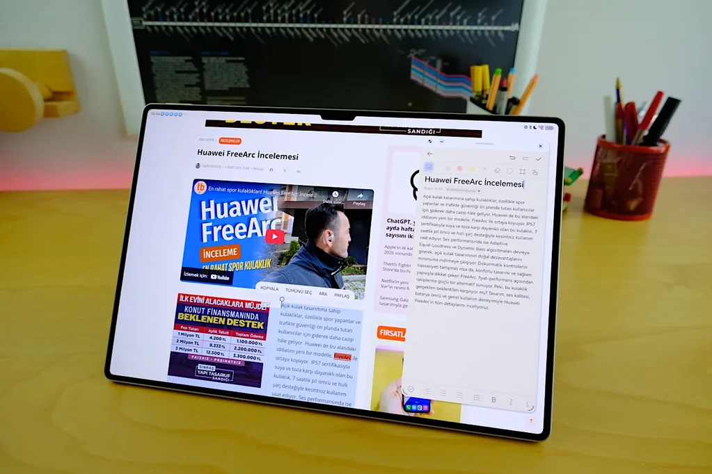 Bilgisayar gibi tablet: Huawei MatePad Pro 13.2 PaperMatte Edition İncelemesi