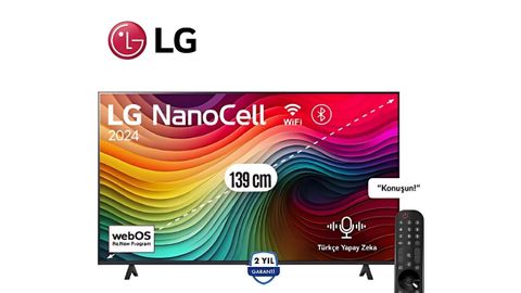 LG 55NANO81T6A, 7 Mart 2025 Cuma günü BİM’de özel fiyatla satışa çıkıyor