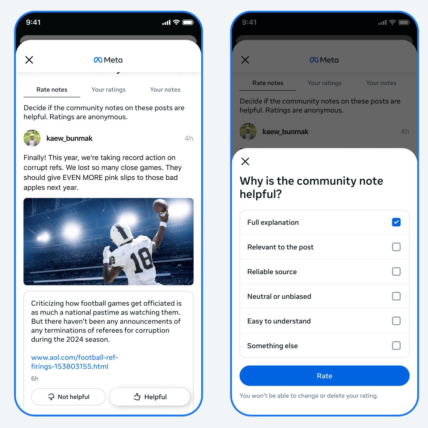 Meta Facebook, Instagram ve Threads’te Topluluk Notları testlerine başlıyor