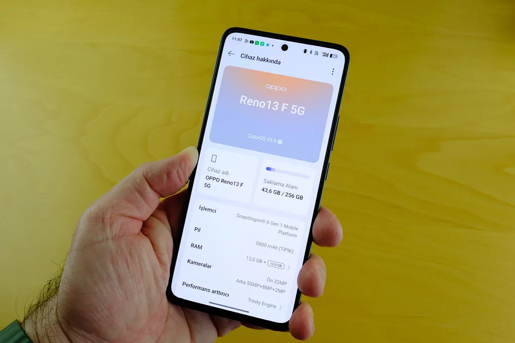 oppo reno13 f 5g inceleme