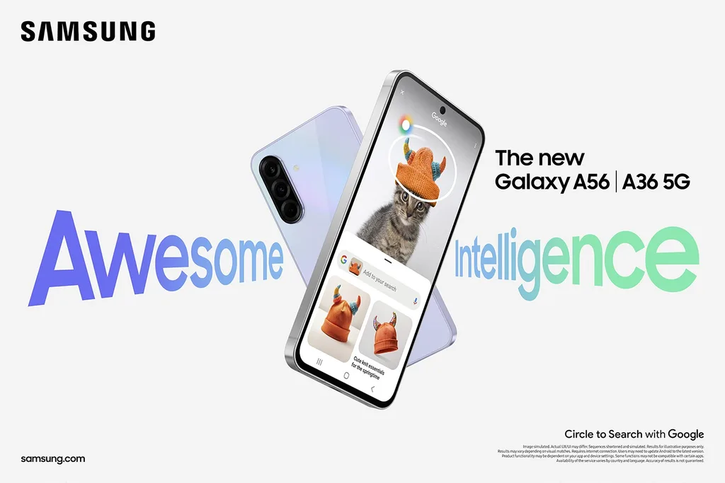 Samsung, Galaxy A56 5G, Galaxy A36 5G ve Galaxy A26 5G ile yapay zekâyı ön plana çıkarıyor