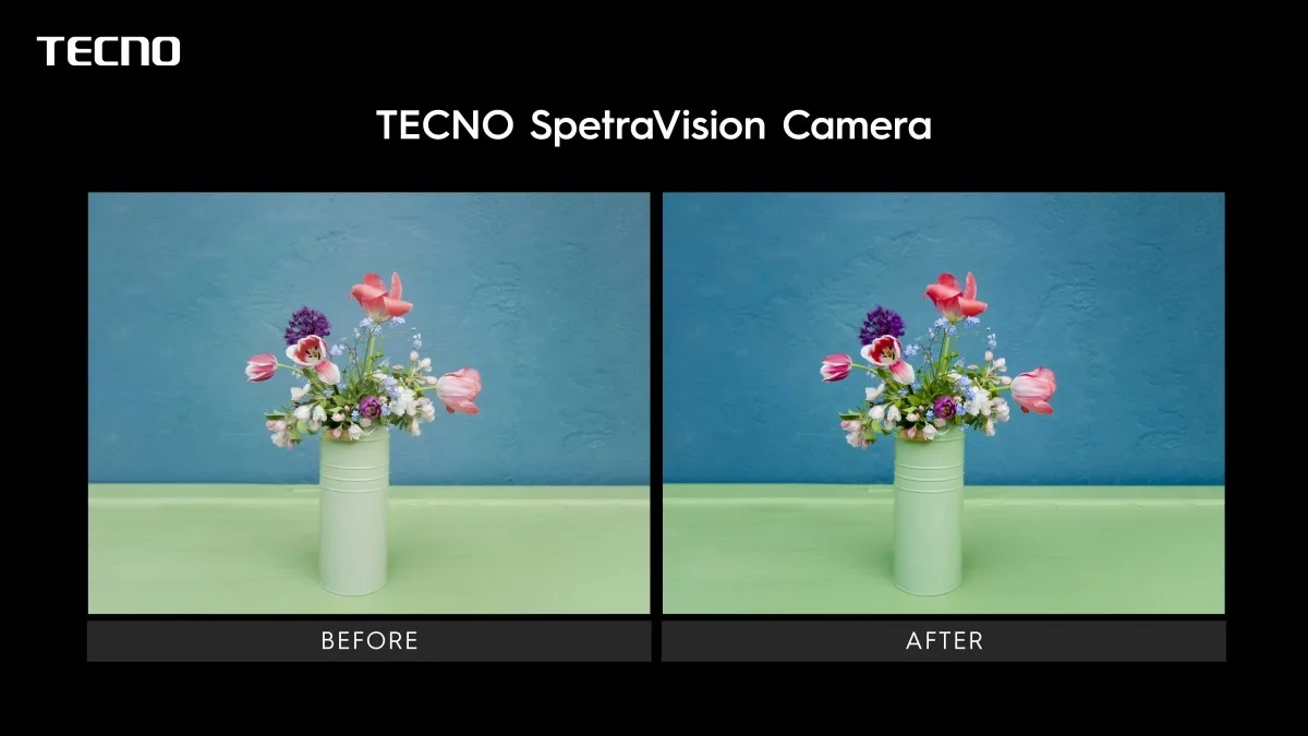 Tecno SpectraVision Kamera teknolojisiyle daha gerçekçi ve doğal renkler sunacak