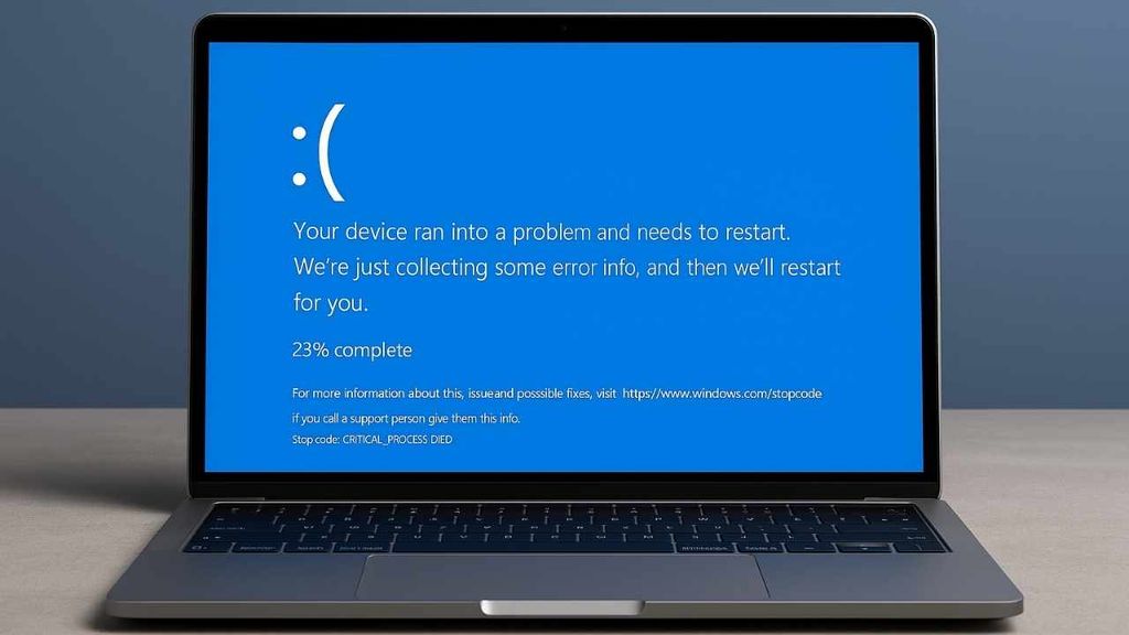 windows 11 hata ekranı