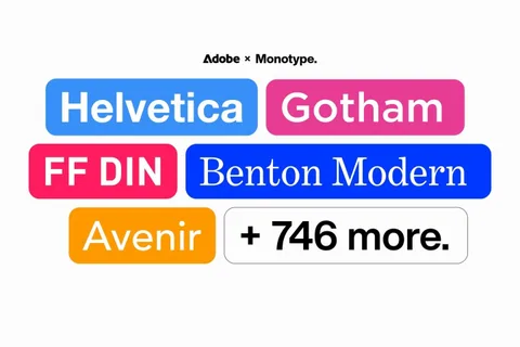 Helvetica ve 1500 yeni yazı tipi, Adobe Creative Cloud’a eklendi