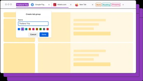 Sekme gruplama özelliği nihayet Firefox’a geldi