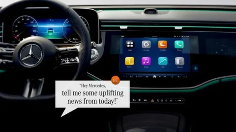 Gerçek uydu görüntüleri, yapay zekâlı navigasyon ve ChatGPT artık Mercedes’in elektrikli araçlarında