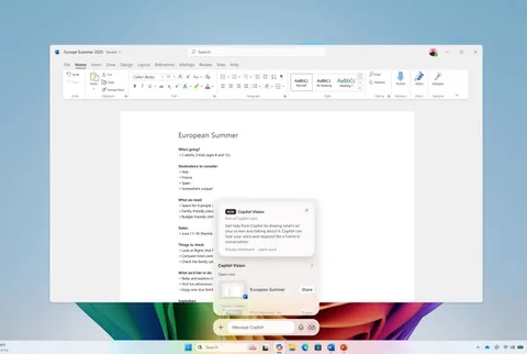 Copilot Vision, Microsoft Edge’de ücretsiz olarak kullanıma sunuldu