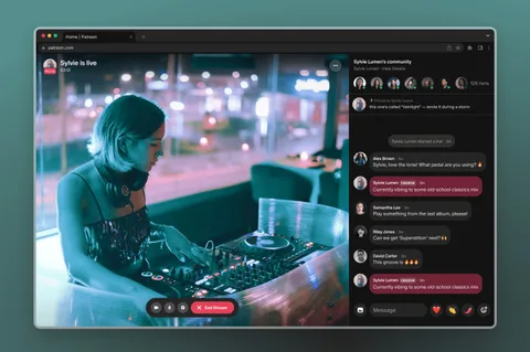 Patreon, içerik üreticileri için canlı yayın özelliğini test ediyor