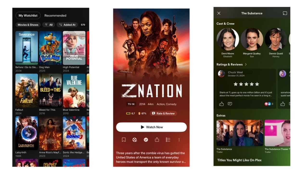 Plex, yenilenmiş mobil uygulamasını Android ve iOS cihazlara sunmaya başladı