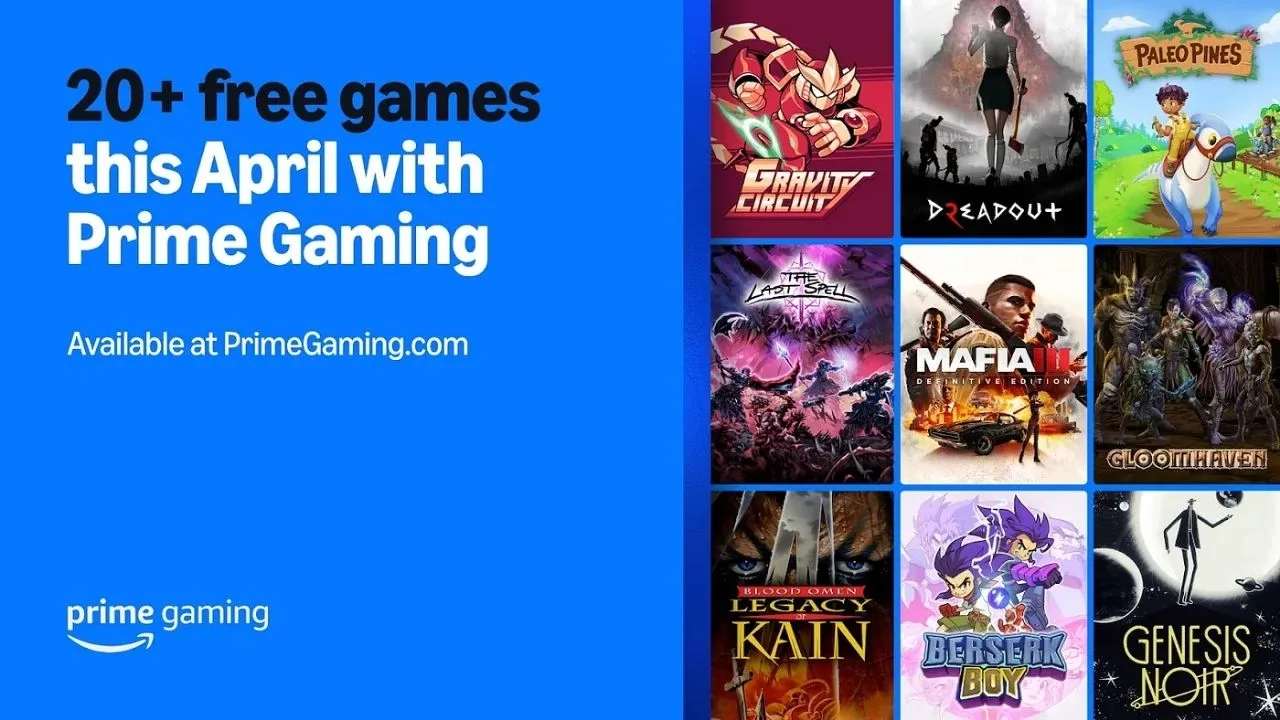 Prime Gaming, nisan ayı boyunca ücretsiz sunulan oyunlarla dikkat çekecek