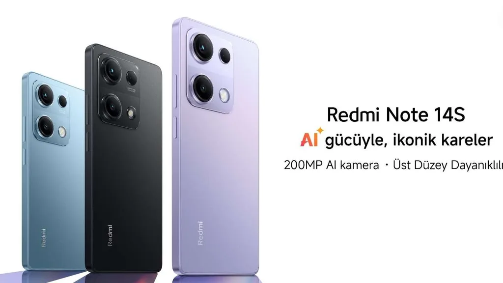 Redmi Note 14S, 200 MP kamerasıyla Türkiye’de satışta