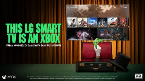 LG televizyonlarda Xbox oyunları kumanda yerine kol ile oynanabilecek