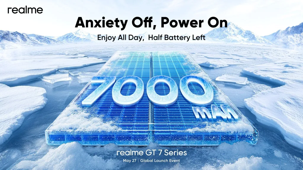 Realme GT 7 serisi dev pil ve 120W şarjla geliyor