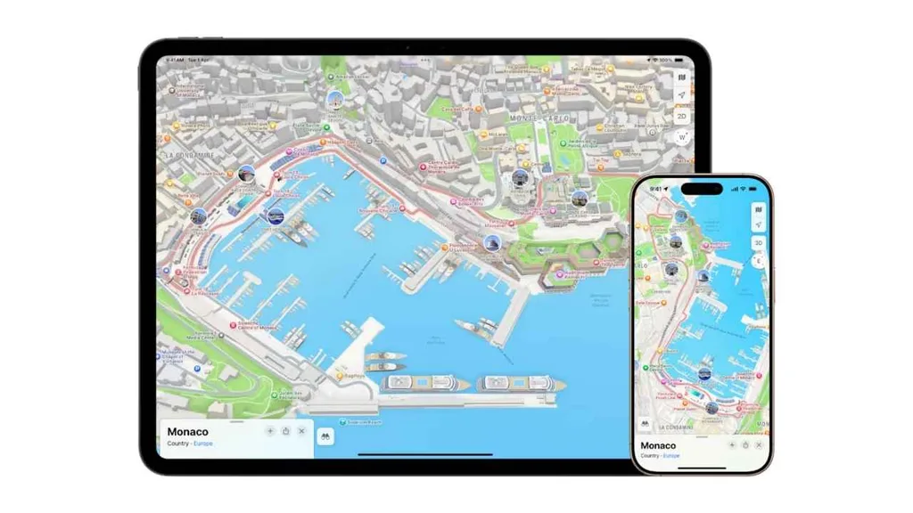 Apple Haritalar, Monaco Grand Prix pistini 3D olarak sundu