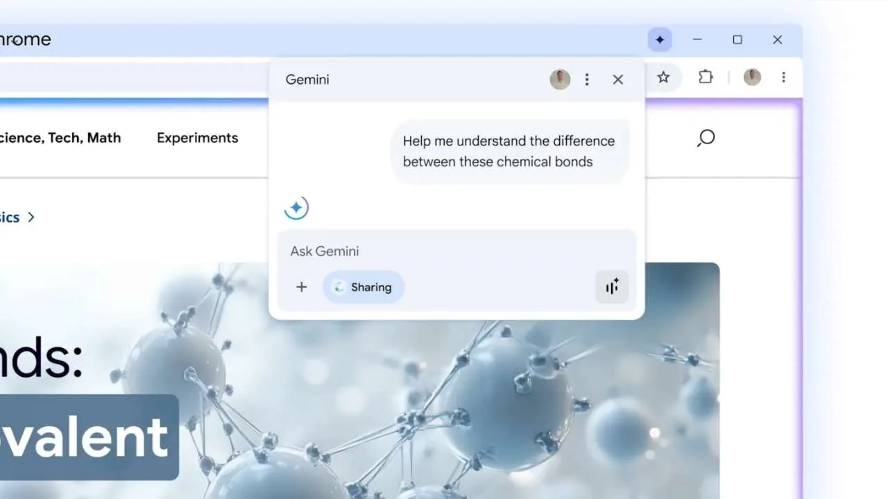 Google, Gemini’ı masaüstü Chrome’a entegre etti