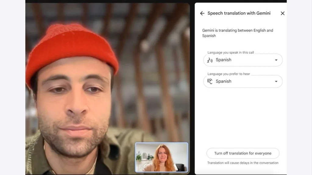 Google Meet’e yapay zekâ destekli sesli çeviri özelliği geliyor