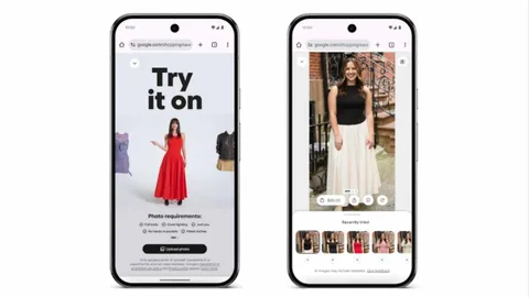 Google, kıyafet deneme özelliğine kullanıcı fotoğrafı ekledi