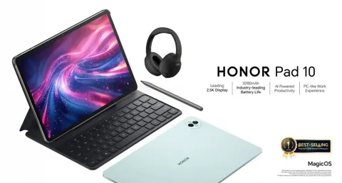 Honor Pad 10 geniş ekranıyla ve büyük piliyle resmiyet kazandı