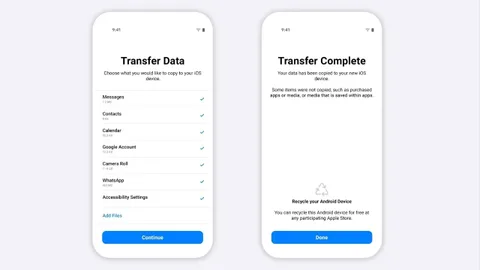 iOS’e Taşı güncellemesi ile Android’den iPhone’a geçiş artık daha hızlı ve kapsamlı