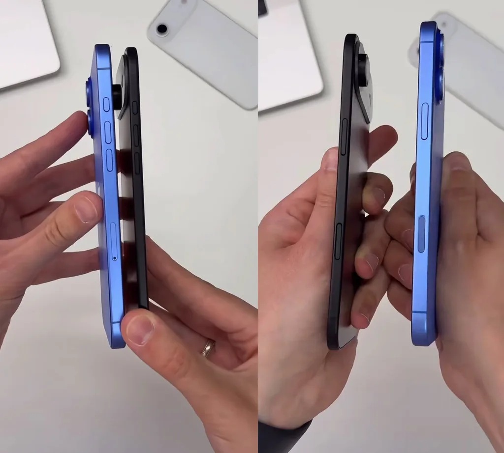 iPhone 17 Air, iPhone 16 Plus ile yan yana görüntülendi