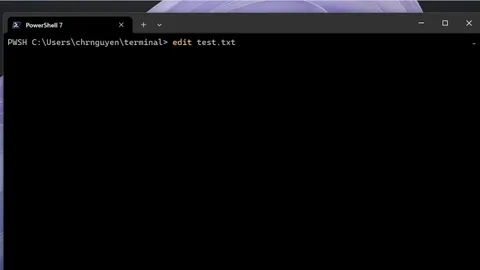 Microsoft’tan Windows için hafif ve açık kaynaklı komut satırı metin düzenleyici