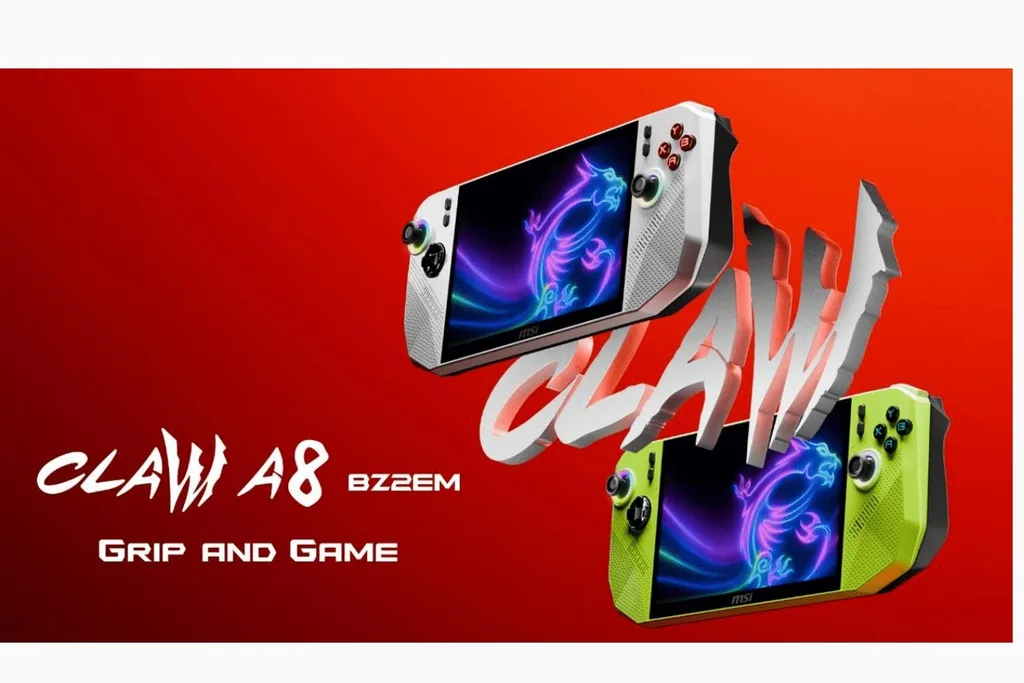 MSI, Ryzen Z2 Extreme işlemcili Claw A8 ile taşınabilir oyun dünyasına AMD’li güçlü bir alternatif getiriyor
