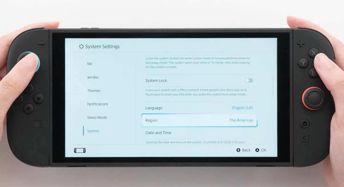 Nintendo Switch 2, kişisel PIN kodu ile açılacak