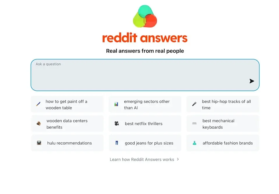 Reddit’in yapay zekâ destekli arama özelliği artık ana kutuda