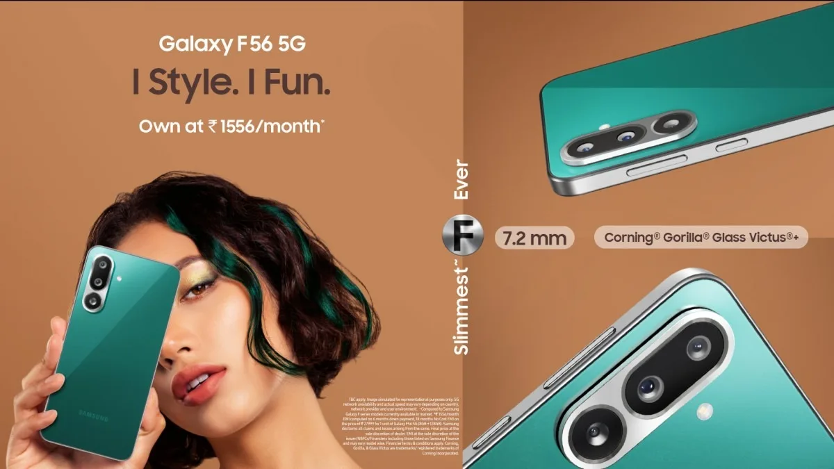 Samsung Galaxy F56 tanıtıldı: 7.2 mm kalınlık, 120 Hz ekran, Exynos 1480 işlemci