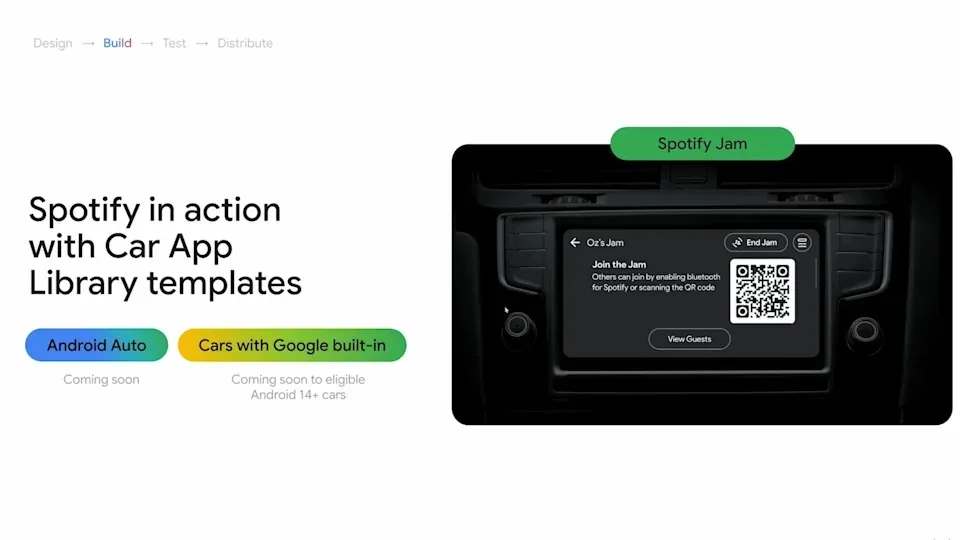 Spotify Jam artık Android Auto üzerinden doğrudan başlatılabilecek