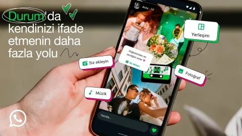 WhatsApp, Durum paylaşımlarını daha renkli hale getiriyor