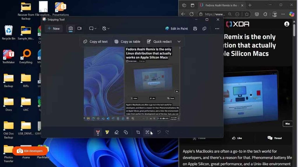 windows 11 ekran alıntısı aracı