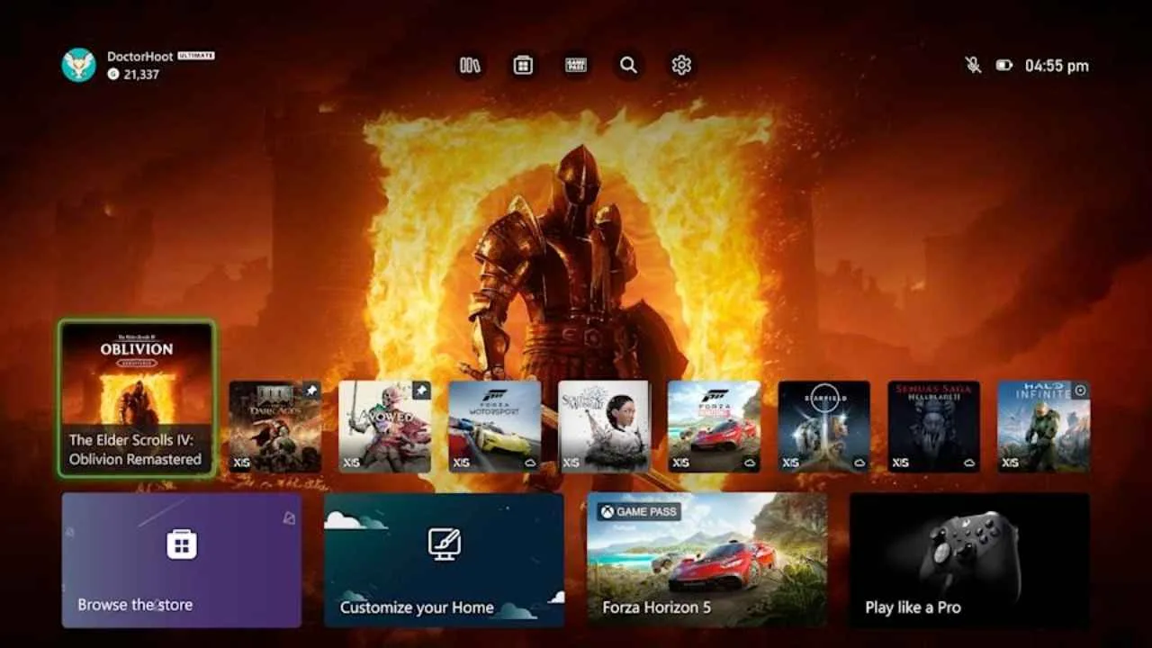 Xbox ana ekranı artık daha sade ve kişisel hâle geliyor