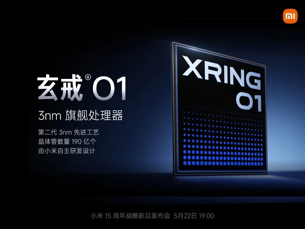 Xiaomi 15S Pro, kendi geliştirdiği Xring O1 işlemcisiyle tanıtılacak