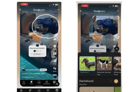 YouTube Shorts videolarında gördüklerinizi aramak mümkün olacak