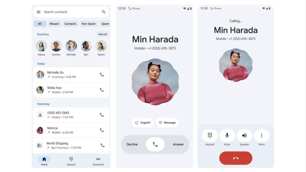 android telefon uygulaması