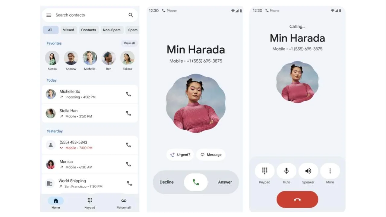 Google, Android’in Telefon uygulamasında arayüzü ve işlevleri sadeleştiriyor