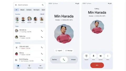 Google, Android’in Telefon uygulamasında arayüzü ve işlevleri sadeleştiriyor