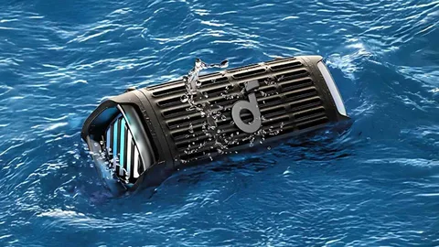 Su üstünde dengede kalan hoparlör: Anker Soundcore Boom 3i