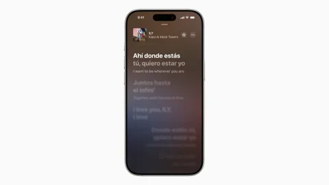 Apple Music, iOS 26 ile şarkı sözü çevirisi ve telaffuz desteği kazanıyor