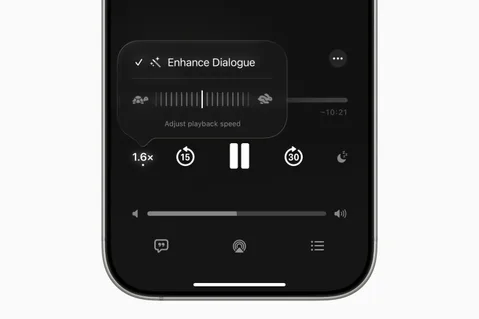 Apple Podcast’ler uygulaması 3x hız desteği ve ses iyileştirmesi sunuyor