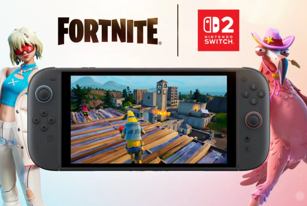 Fortnite, Switch 2 ile 60 FPS, GameChat ve fare desteği sunuyor