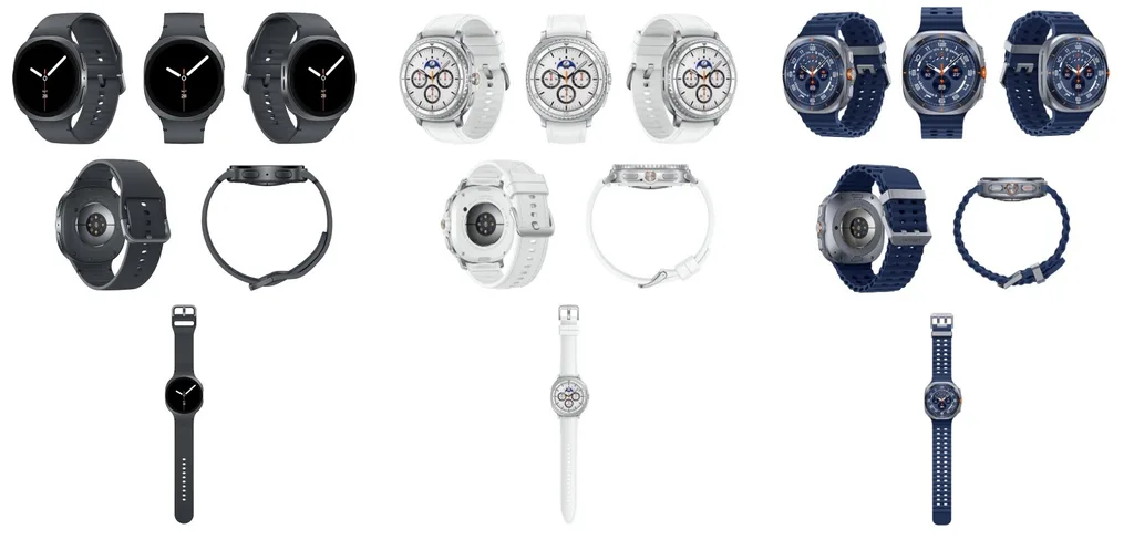 Galaxy Watch 8 serisi ve Ultra 2, sızıntılarla tüm detaylarını gözler önüne serdi
