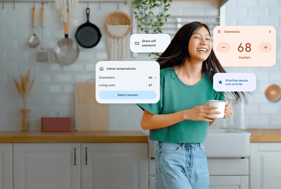 Google Home uygulamasına yapay zekâ ve güvenlik destekli dokuz yeni özellik geldi