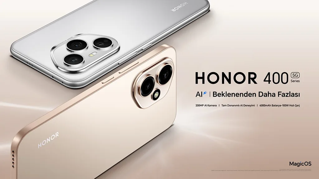 HONOR 400 Serisi yeni kamera ve yapay zekâ özellikleriyle Türkiye’de satışta