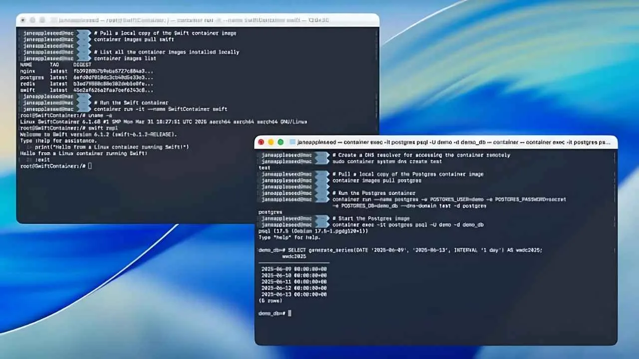 Apple, macOS 26 ile Linux konteynerleri için yerel destek sunmaya başlıyor