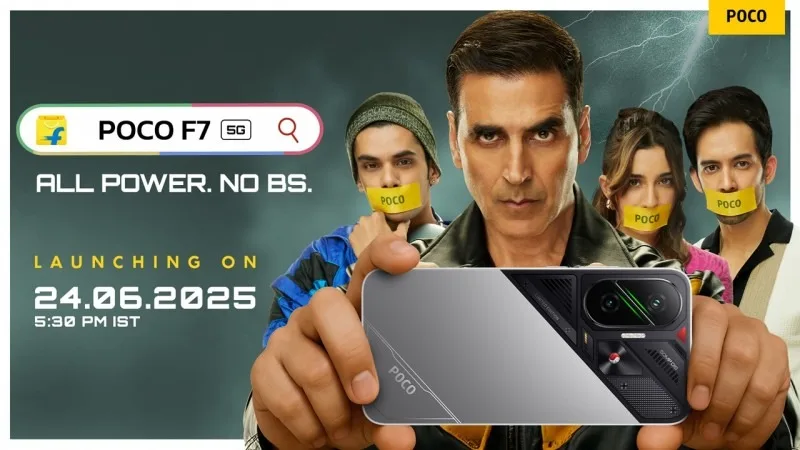 Poco F7, Snapdragon işlemcisi ve 50 MP OIS kamerasıyla 24 Haziran’da sahneye çıkıyor